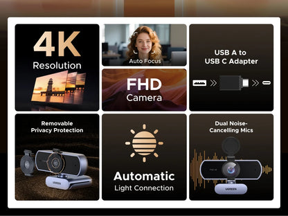 UGREEN 4K Webcam