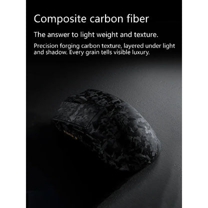 XINMENG ZERO 3 Gaming Mouse PAW3311/PAW3395/PAW3950 E-sport Sensor 1K/8K Polling Rate Carbon Fiber Case 500mAh Battery Wireless