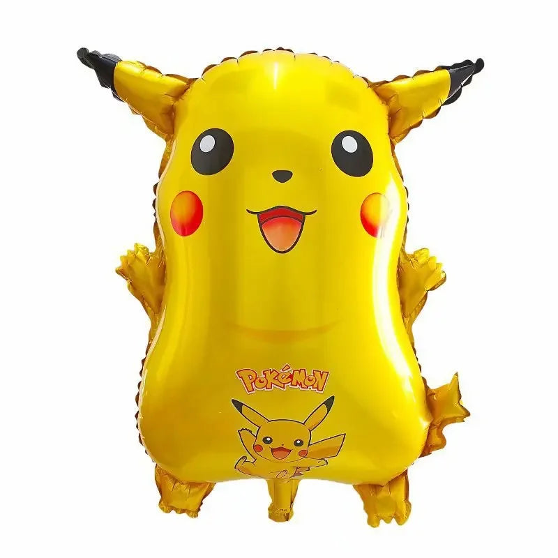 Pokemon Themed Cartoon Pikachu Birthday Party Children's Bag Balloon Decoration Paper Bag Cake Box Baby Shower