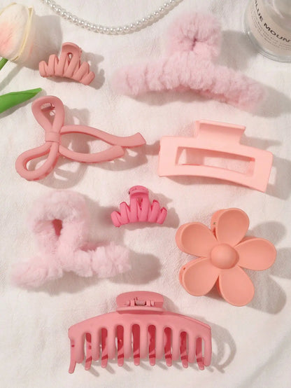 Autumn Winter Hair Clips Set.