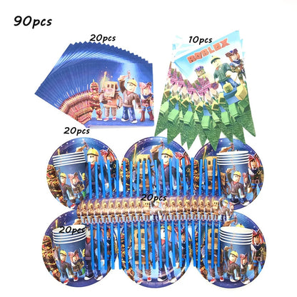 Roblox Birthday Party Decoration Set XL