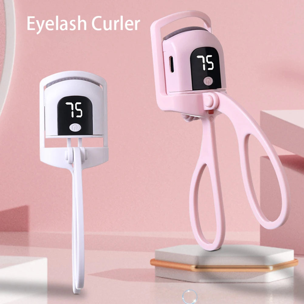 Electric Eyelash Curler Naturally Curled Intelligent Temperature Control Styling Make Up Eyelashes Curl Lasting Lash Curler Tool