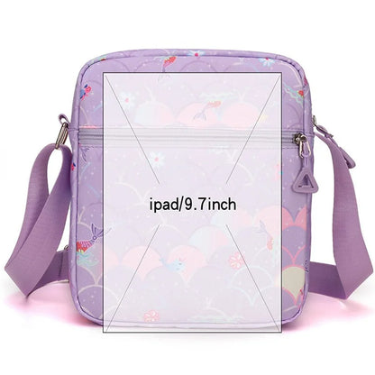 New⭐️ KPOP Shoulder Bag Crossbody Bags Double-deck Storage Bag Large Capacity Square Zip Storage Sports Bag Fans Gift