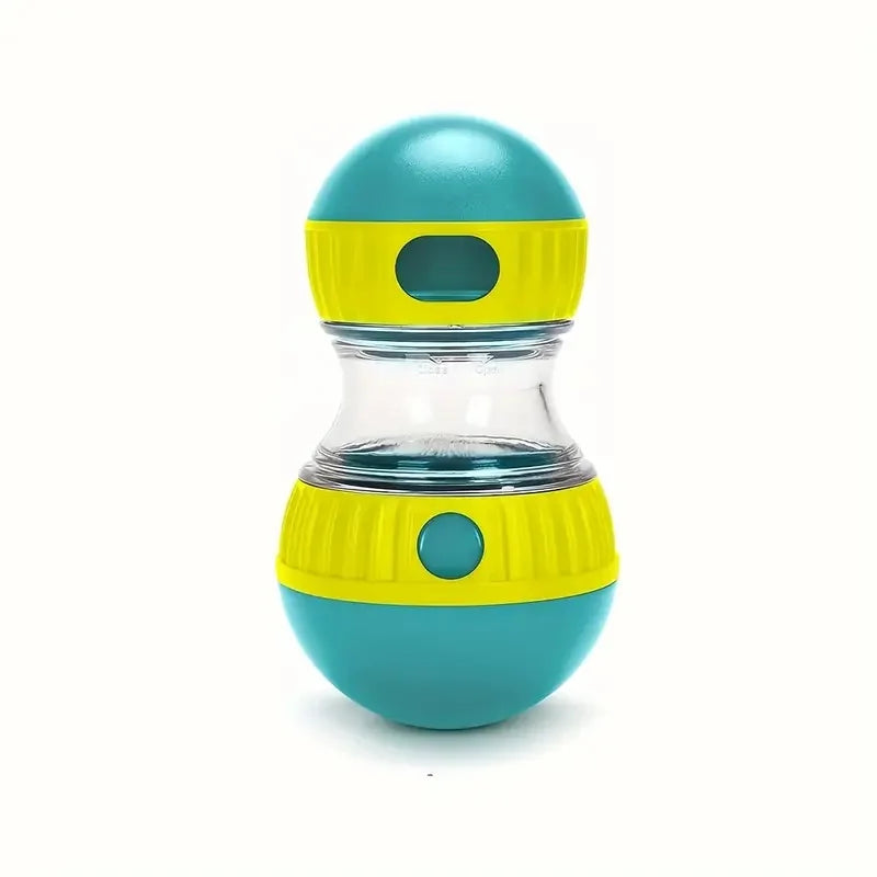 Interactive Dumbbell Dog Treat Dispenser: IQ Training Slow Feeder & Boredom Buster
