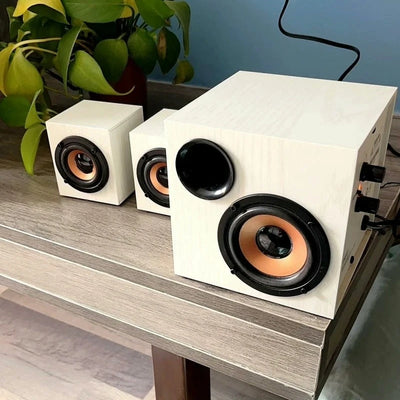 Q6 Speakers with Subwoofer Bass Stereo