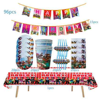 Roblox Birthday Party Supplies