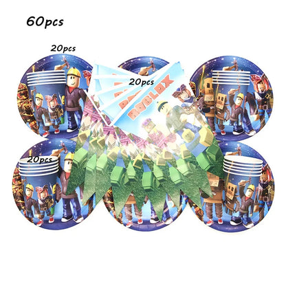 Roblox Birthday Party Decoration Set XL