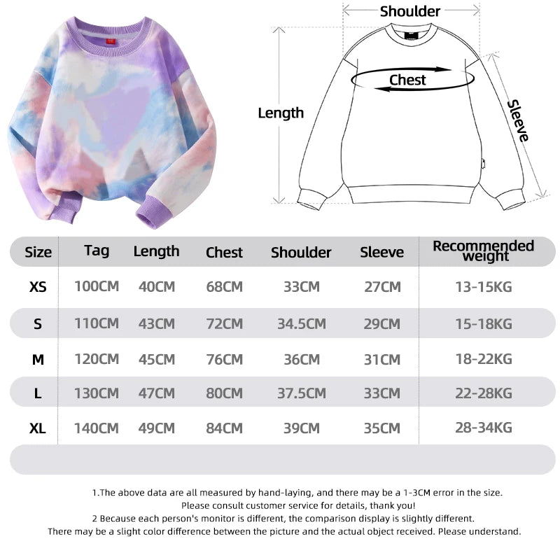 Girls' K-Pop HUNTRX Autumn Set: Pink Tie-Dye Sweatshirt & Pearl Tulle Princess Skirt