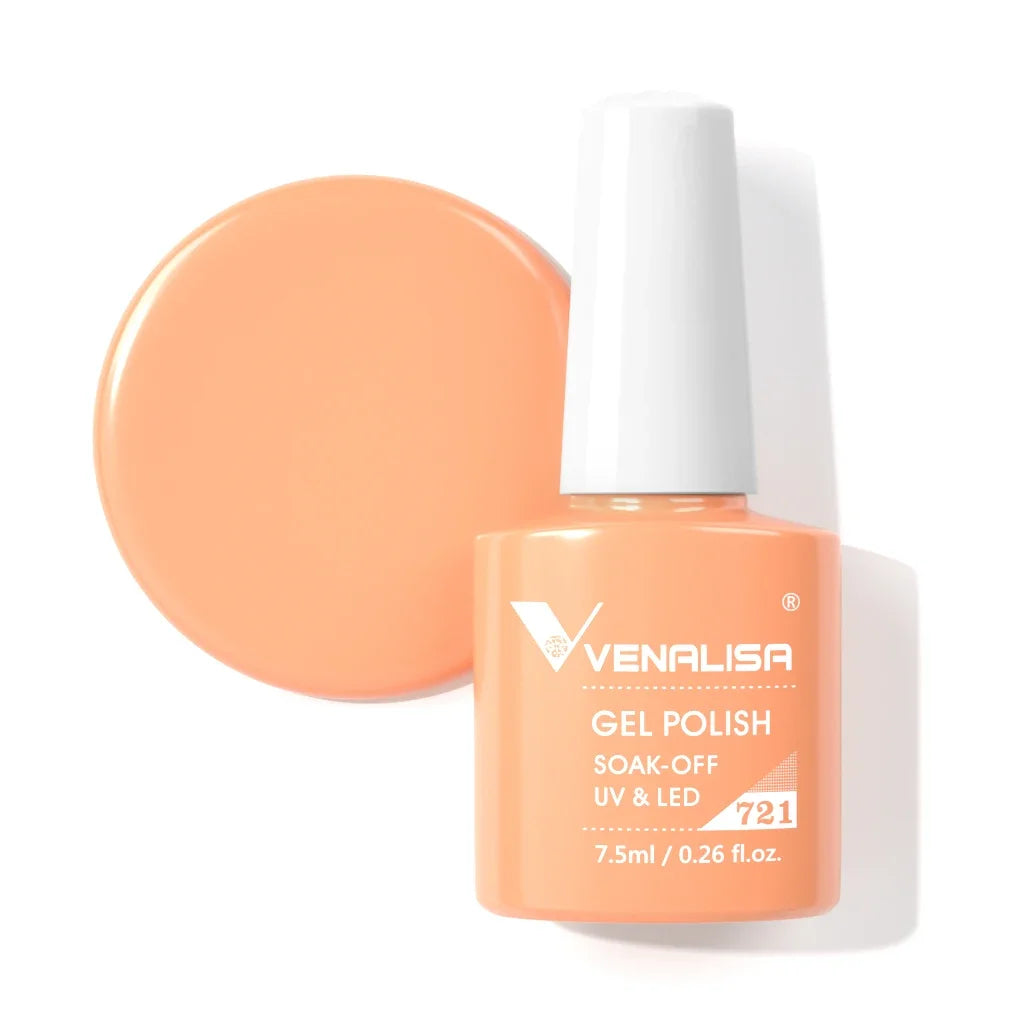 Venalisa VIP4 Nail Gel Polish HEMA/TPO FREE Full Coverage Beautiful Semi Permanent Soak Off UV LED Gel Nail Polish Gel Lacquer