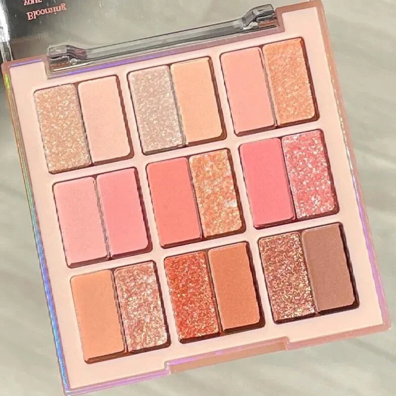 18 Color Pearl Matte Palette