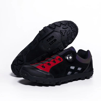 MTB-199 XC/Trail/MTB Cycling Shoes (Tênis Masculino) - Men's Gravel Road Bicycle Sneakers, SPD Cleats System for MTB Shoes