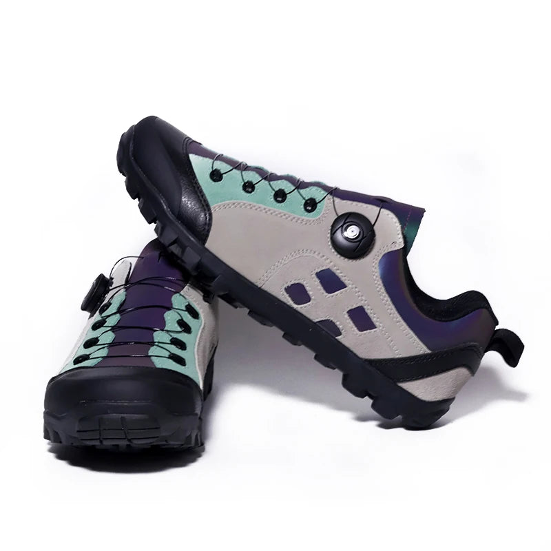 MTB-199 XC/Trail/MTB Cycling Shoes (Tênis Masculino) - Men's Gravel Road Bicycle Sneakers, SPD Cleats System for MTB Shoes