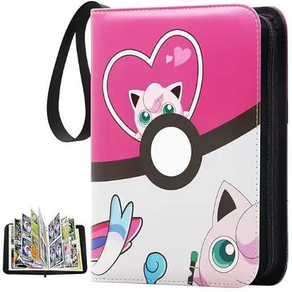 400 Pockets Anime Peripheral Pokemon Game Collection Card Book multiple styles Storage card holder Exquisite Kawaii Boy Toy Gift