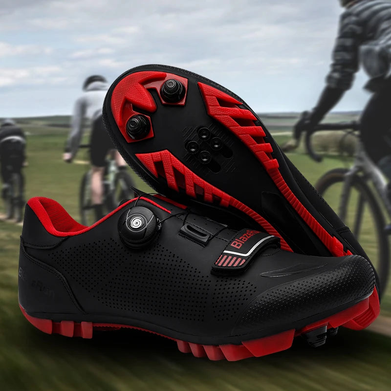 Cycling Shoes Bike Sneakers Cleat Non-slip Men's Mountain Biking Shoes Bicycle Shoes Speed Shoes
