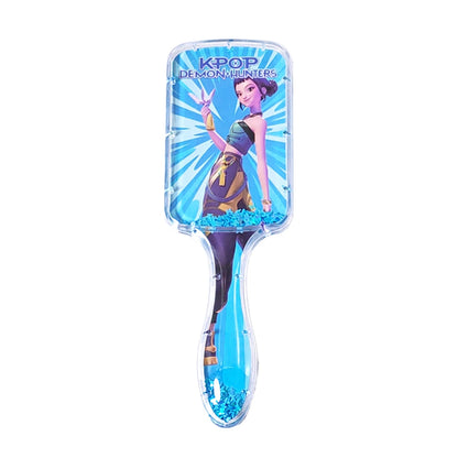 4PCS Anime Cartoon Air Cushion Comb, Portable Hairbrush Perfect Fans Club Gift for Girls and Students