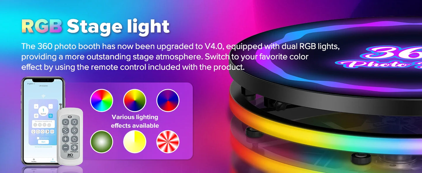 360° Photo Booth Machine