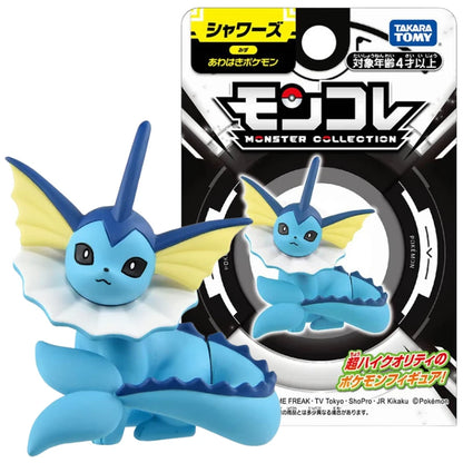 Original TAKARA TOMY Pokemon Figure Toys Mimikyu Maushold Lapras Charizard Umbreon Sylveon Vaporeon Model Dolls Birthday Gifts