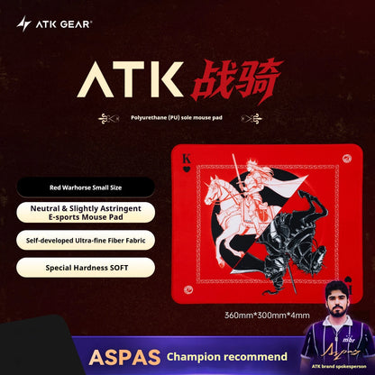 Atk Warhorse Mousepad Illustrator New Year'S Limit E-Sports Mouse Pad Microfiber Fabric 4mm Mice Pad Pc Gamer Accessories Gifts