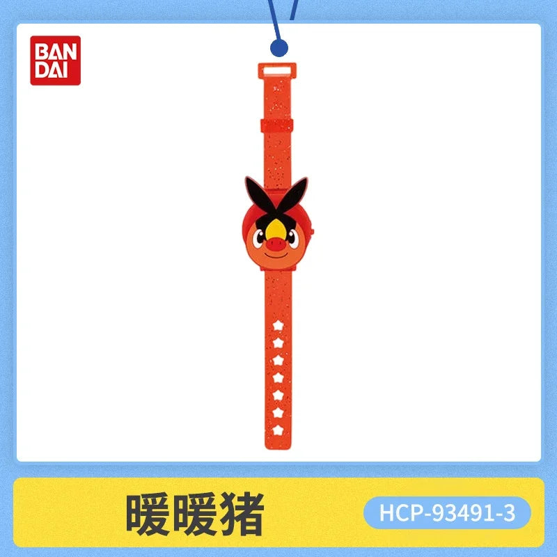 Bandai Pokemon Gashapon Light Up Wristband Vol 3 Glitter Adjustable Wristband With Pikachu Tepig Mew Totodile Emolga Chikorita