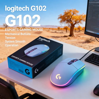 Logitech G309 Kamisato Ayaka Special Edition Wireless Bluetooth Dual-Mode Esports Mouse Hybrid Switches+G102/G203/G304/G305/M220