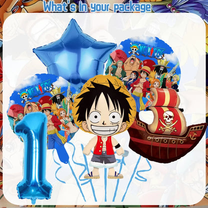 One Piece Sanji & Nami Birthday Party Tableware Set 🎉🏴‍☠️