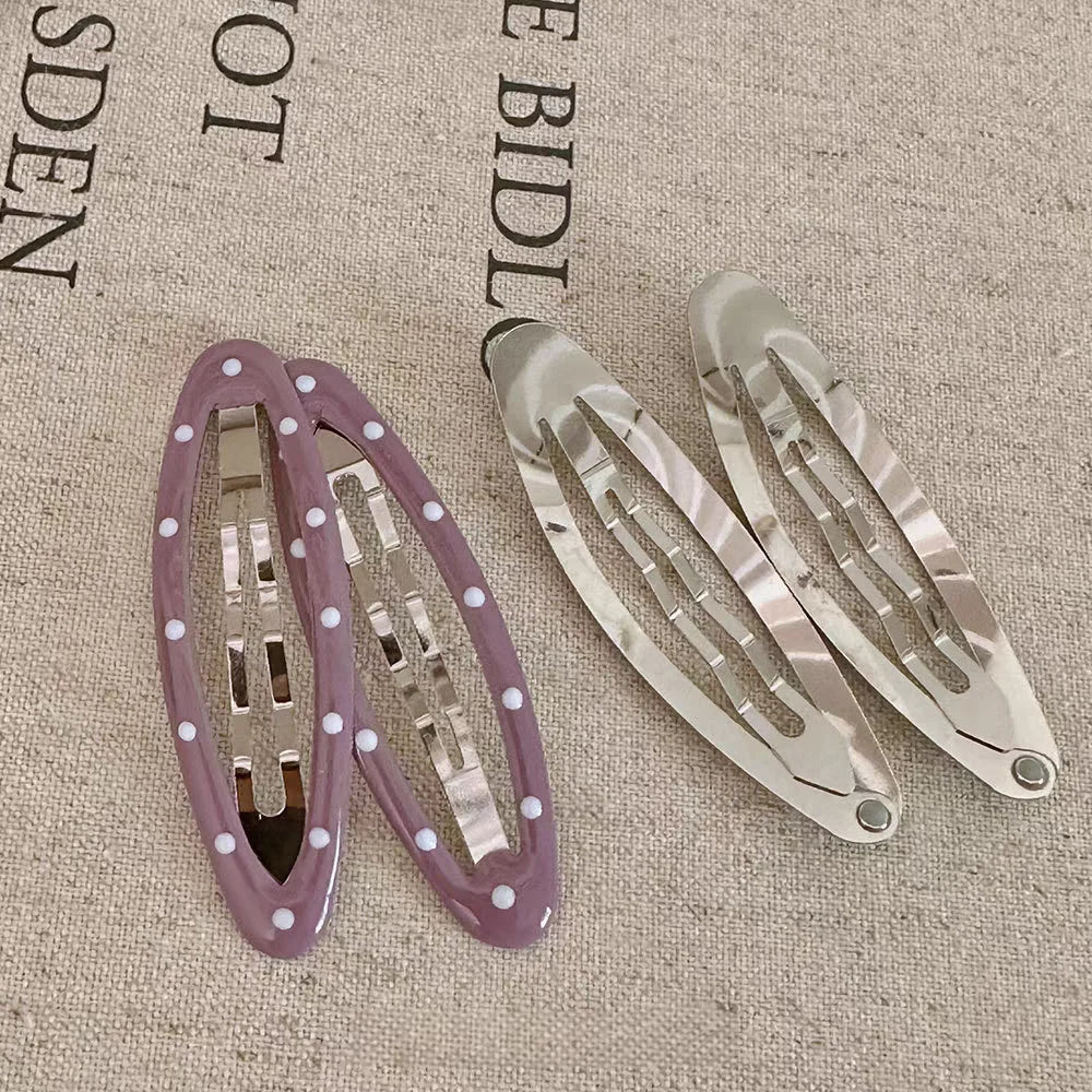 Simple Retro Hair Clips.