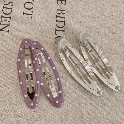 Simple Retro Hair Clips.