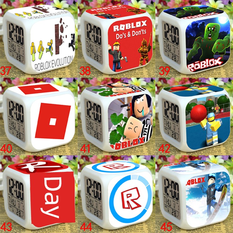 Roblox LED Digital Alarm Clock | Color-Changing Cube | Dobermen Premier