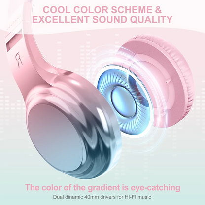 Kids Wired Headphones For School