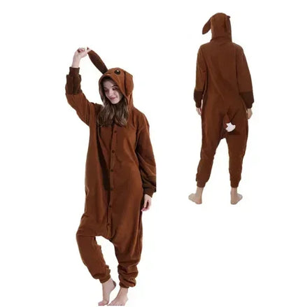 TAKARA TOMY Pokemon Cosplay Kigurumi Onesie Snorlax Jigglypuff Umbreon Gengar Costume Halloween Adult Anime Bulbasaur Pajamas