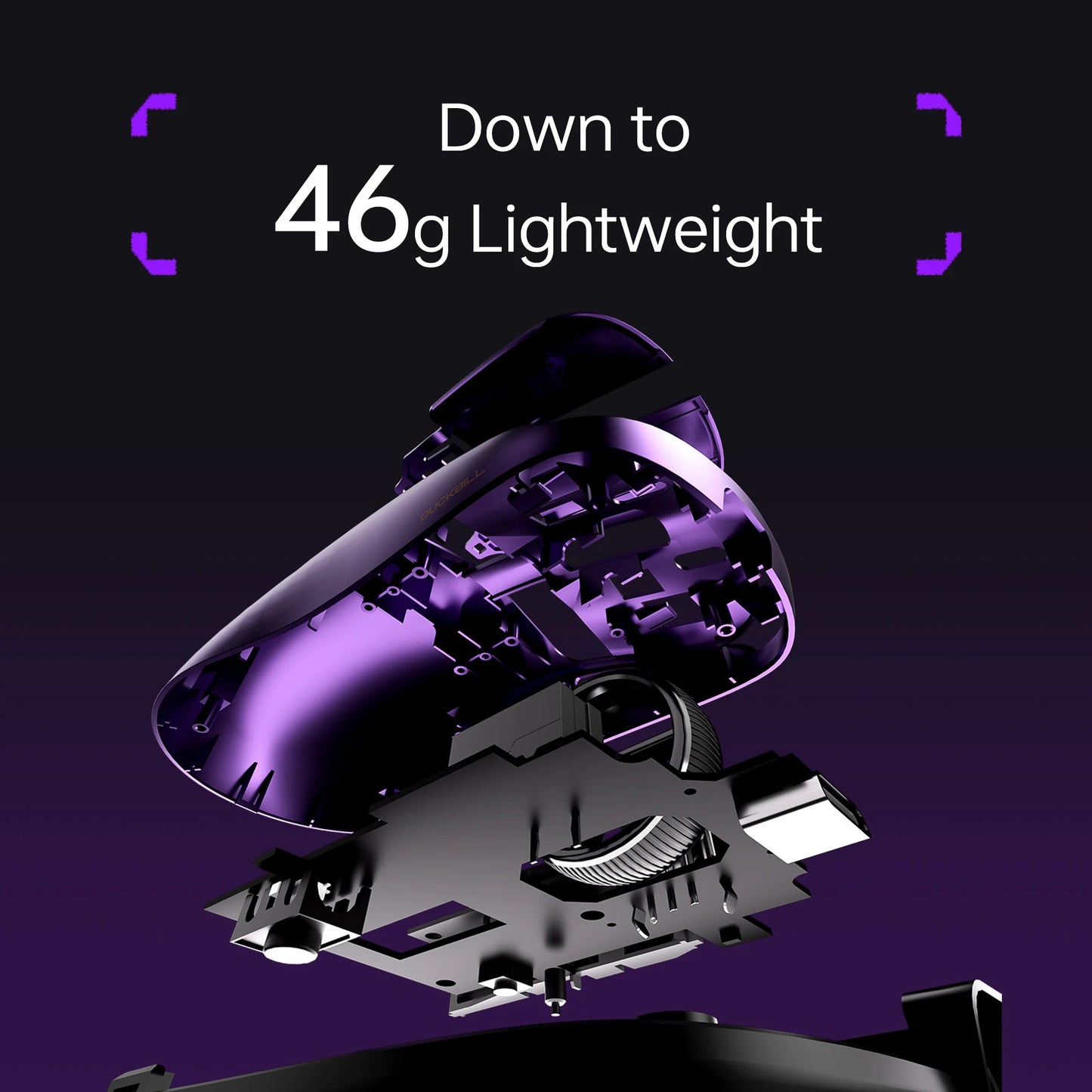 ATK Blazing Sky DUCKBILL Ultra Mouse 2.4G Dual Mode Wireless Mouse Paw3950Ultra Sensor 8000Hz 46g Lightweight Gaming Mice
