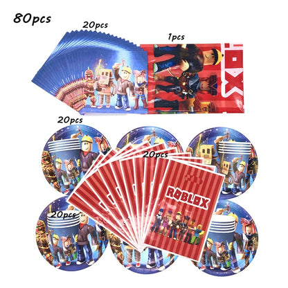 Roblox Birthday Party Decoration Set XL