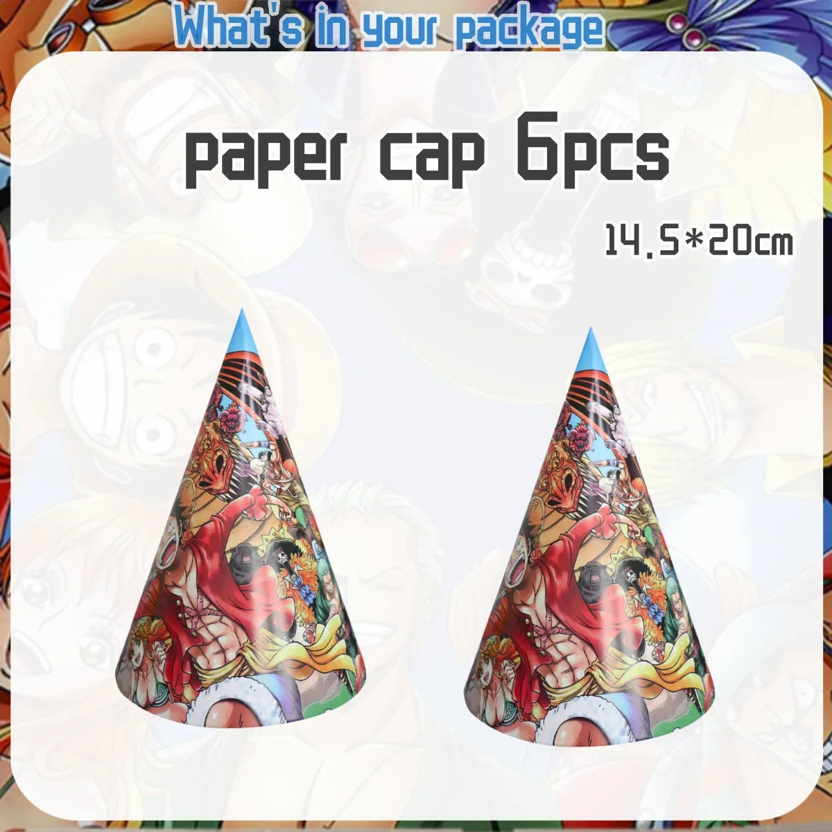 One Piece Sanji & Nami Birthday Party Tableware Set 🎉🏴‍☠️