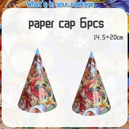 One Piece Sanji & Nami Birthday Party Tableware Set 🎉🏴‍☠️