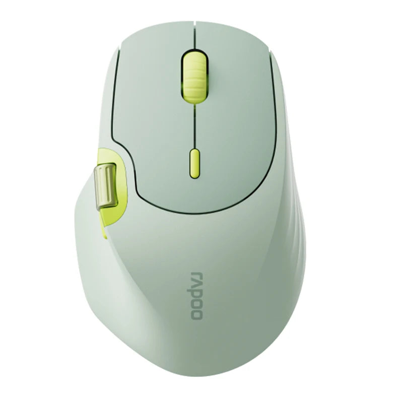Rapoo MT560 Mouse 3mode Wireless Mice Ergonomic Hall Magnetic Induction Knob Cross Screen Custom Lightweight Gaming Pc Accessory