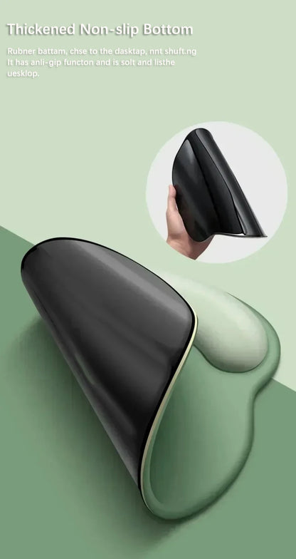 VAORLO Ergonomic Wrist Rest Mouse Pad: Soft Non-Slip Silicone Support