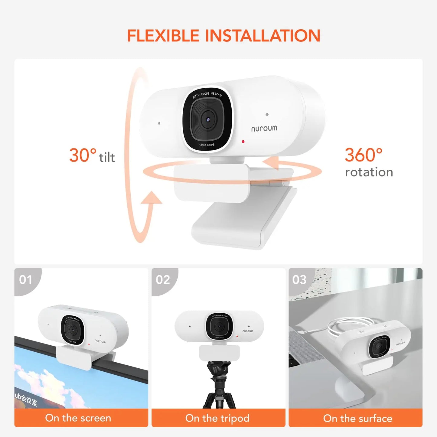 NUROUM V15-AF Webcam