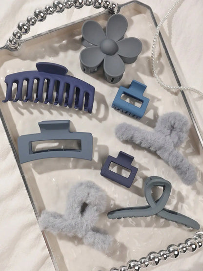 Autumn Winter Hair Clips Set.