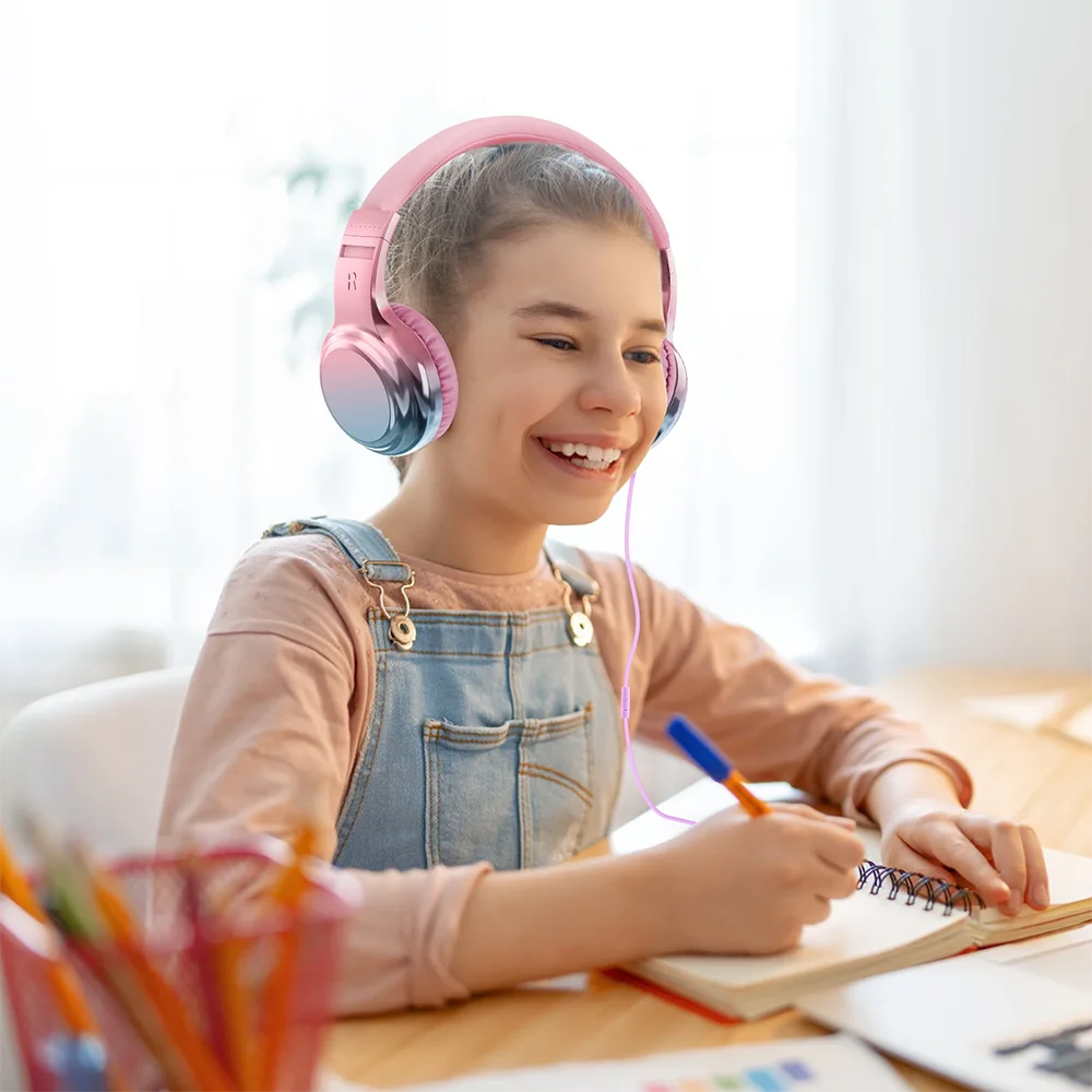 Kids Wired Headphones For School