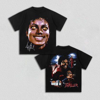 Michael Jackson MJ Y2k graphics cotton unisex shirt 2026 New O-neck Short Sleeve men's Women's fashion hip-hop T-shirt fan gifts