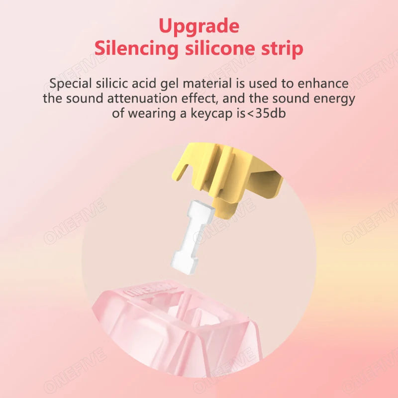 Outemu Silent Peach Switches.