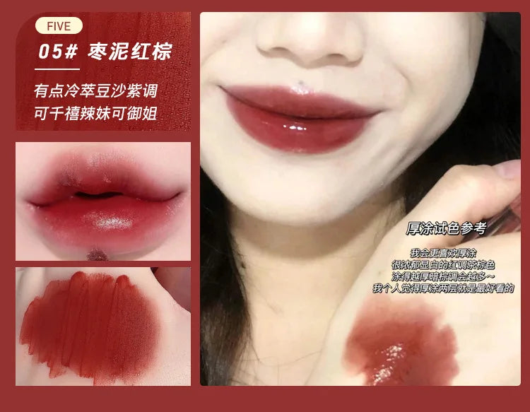 Gege Bear Velvet Lip Glaze.