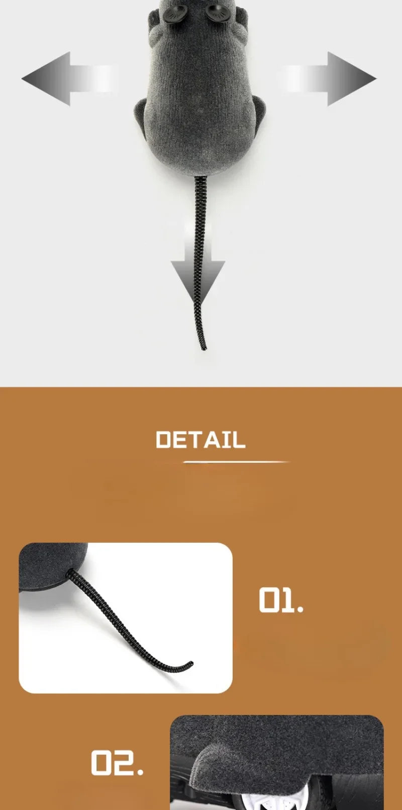 Remote Control Mouse Toy.