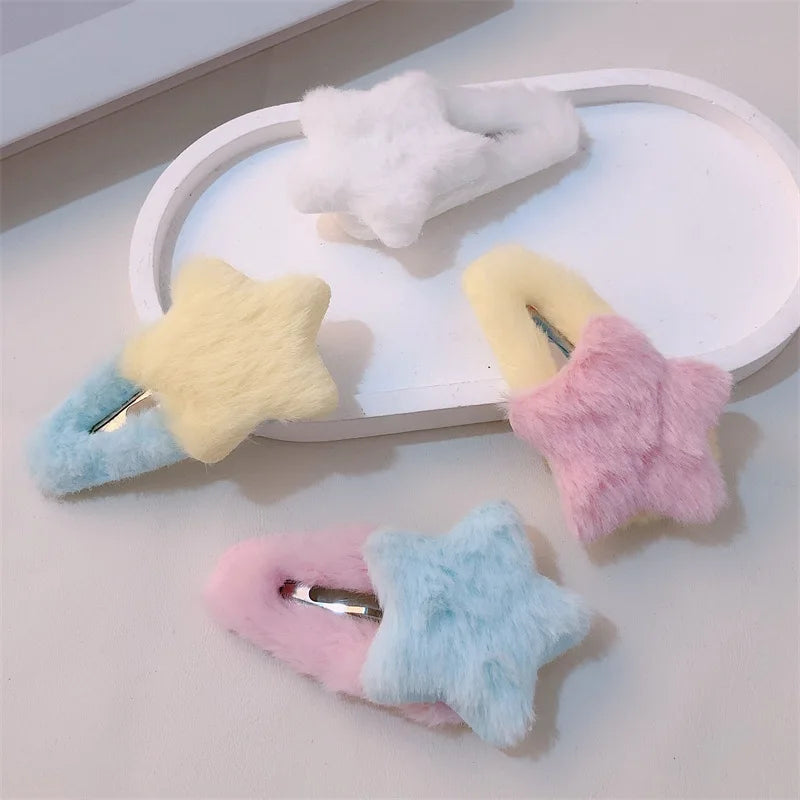 Plush Star Hair Clip.