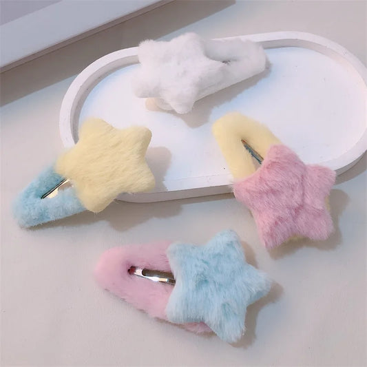 Plush Star Hair Clip.