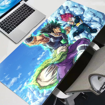 Mouse Pad Anime Gamer Gaming Accessories Varmilo Keyboard PC Computer Desk Mat XXL Carpet DBZ Dragon Ball Z Mousepad