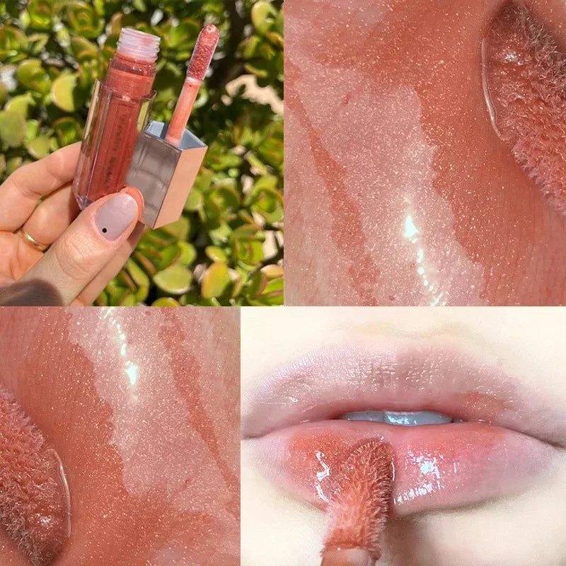 Fashion Fenty Beauty Lip Glaze Moisten Shine Glitter Lip Plumper Makeup For Beginner Liquid Lipstick Female Makeup Cosmetics