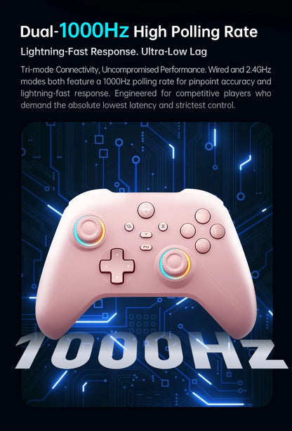 Machenike G3 V2 PC Gaming Controller Hall Effect Gamepad for Nintendo Switch iPhone Android Mobile Phone Windows PC Steam