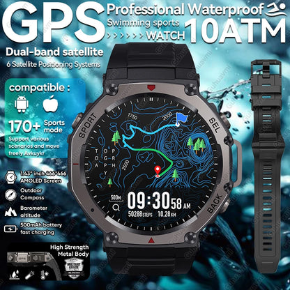 Xiaomi T-Rex 3 Ultra GPS Smartwatch (5 ATM, Dual-Band GNSS)
