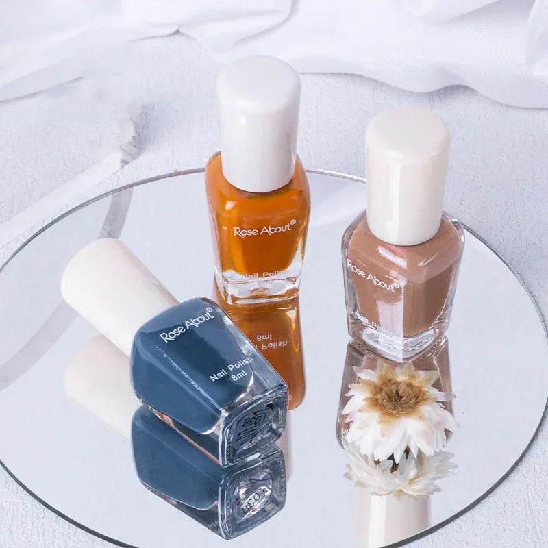 40 Colors Water-Based Nail Polish